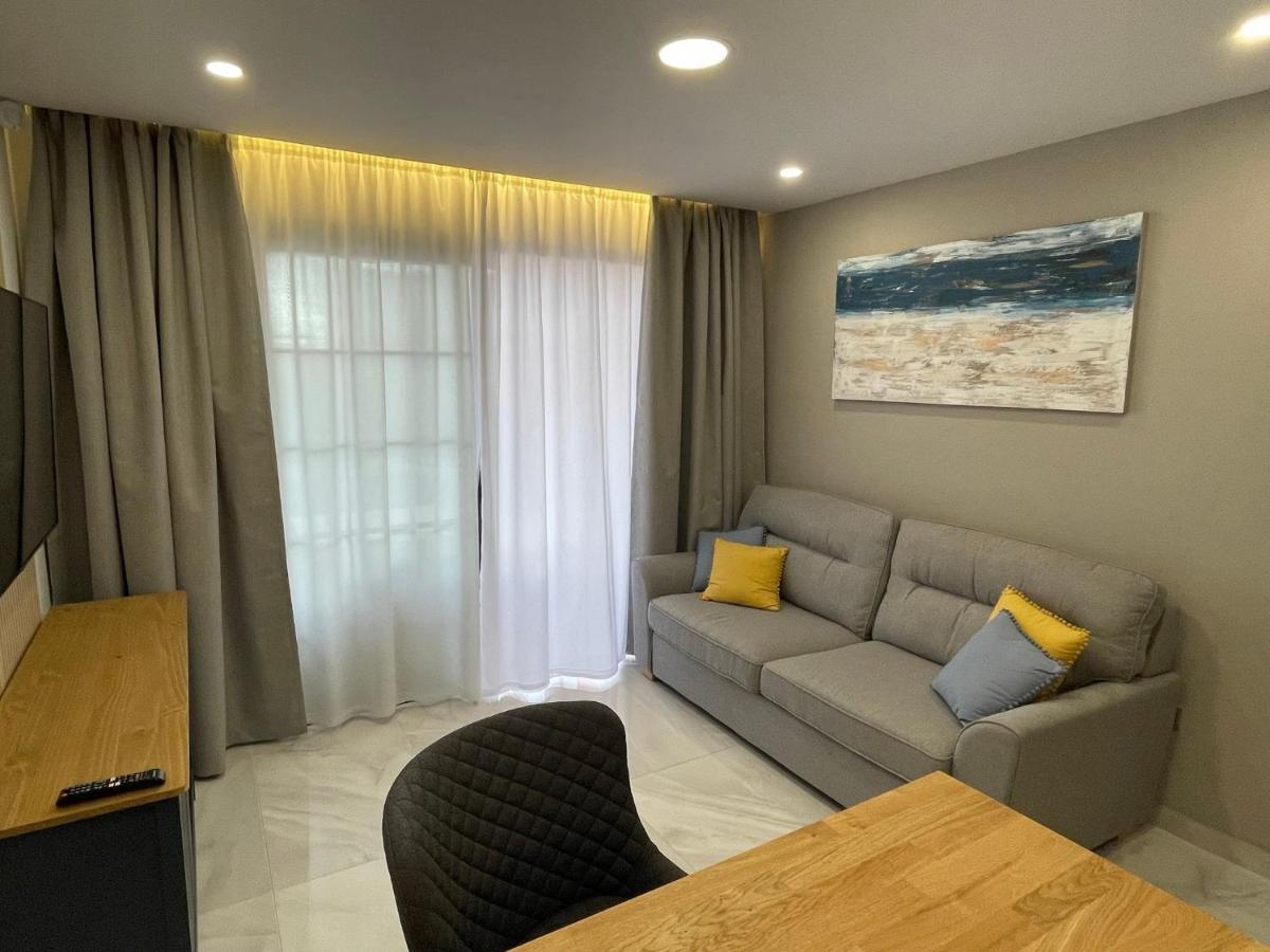 Luxury Diamond - Ocean View, Big Terraces, Air Con, Wifi Appartement Los Cristianos  Buitenkant foto