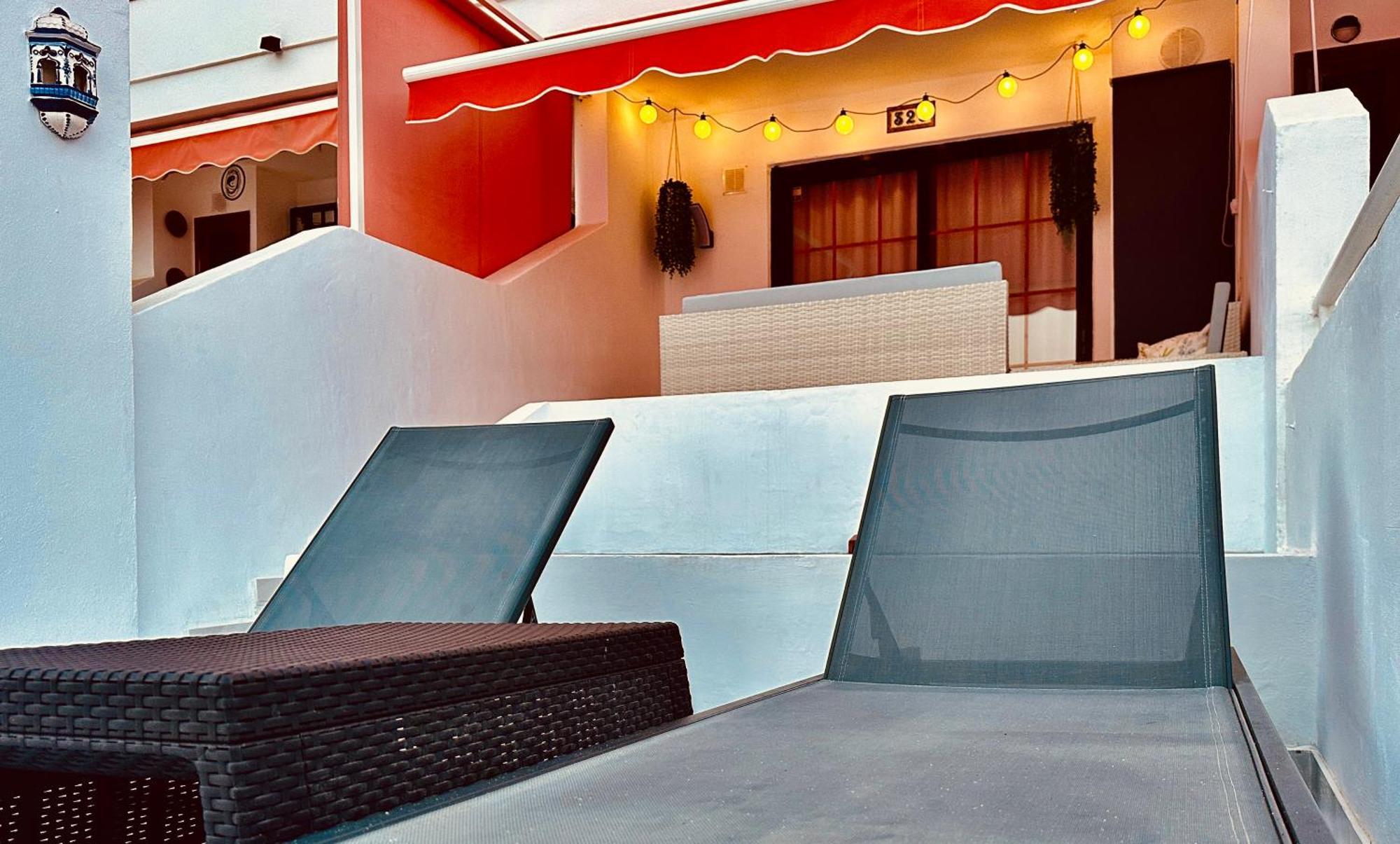 Luxury Diamond - Ocean View, Big Terraces, Air Con, Wifi Appartement Los Cristianos  Buitenkant foto