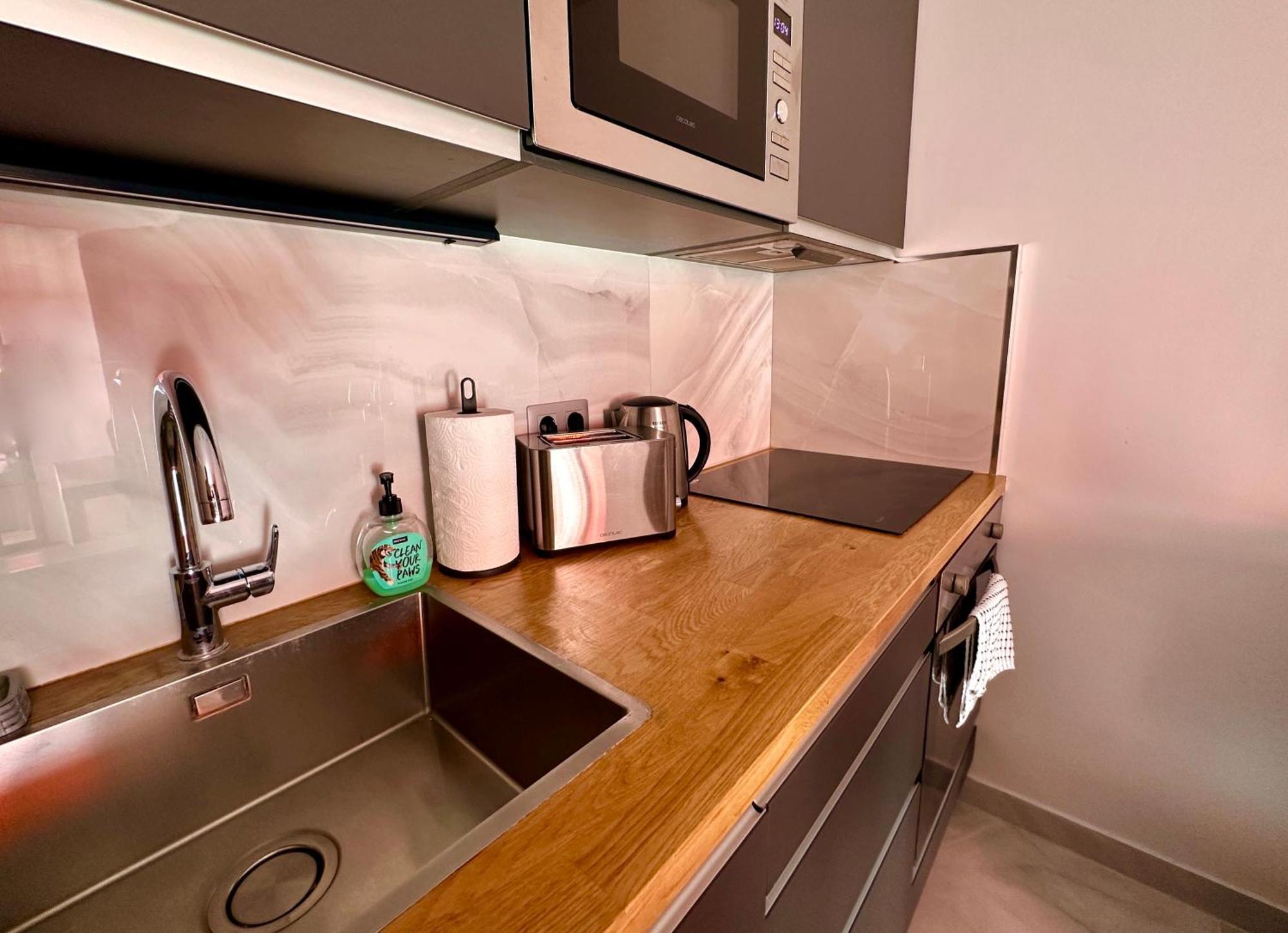 Luxury Diamond - Ocean View, Big Terraces, Air Con, Wifi Appartement Los Cristianos  Buitenkant foto